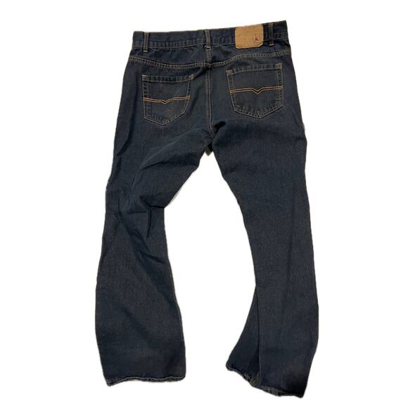 Vintage Genes 1891 Blue Jeans Slim Straight Mens 34x32 - Picture 2 of 5